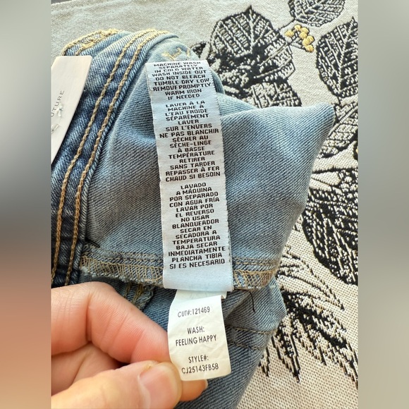 Re Generation by Celebrity Pink wide leg zip cargo Jeans - women’s size 11/30 - Picture 9 of 12